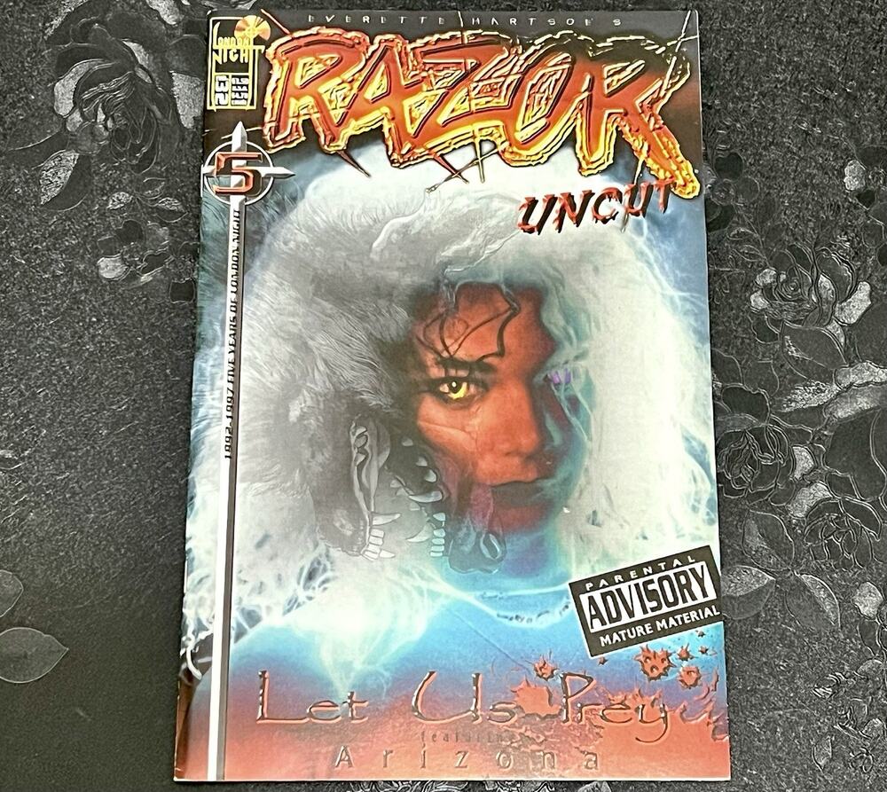 Everette Hartaoe's Razor Uncut # 32 Jan 1997 London Night Comics